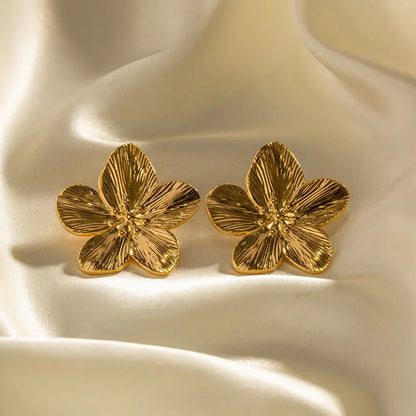 Lydia | Elegante Bloemvormige Oorknopjes