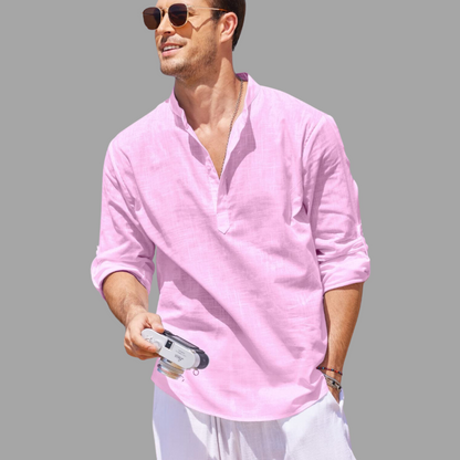 Robert | Casual Langärmlig Shirt voor Heren