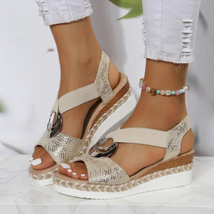 Lily | Stijlvolle zomerse sleehaksandalen