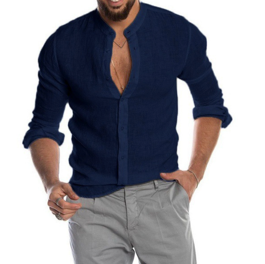 Patrick | Casual Heren Linnen Overhemd