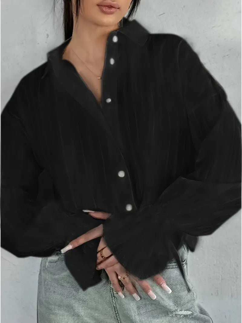 Maisie | Elegante Blouse met Mouwen voor Dames