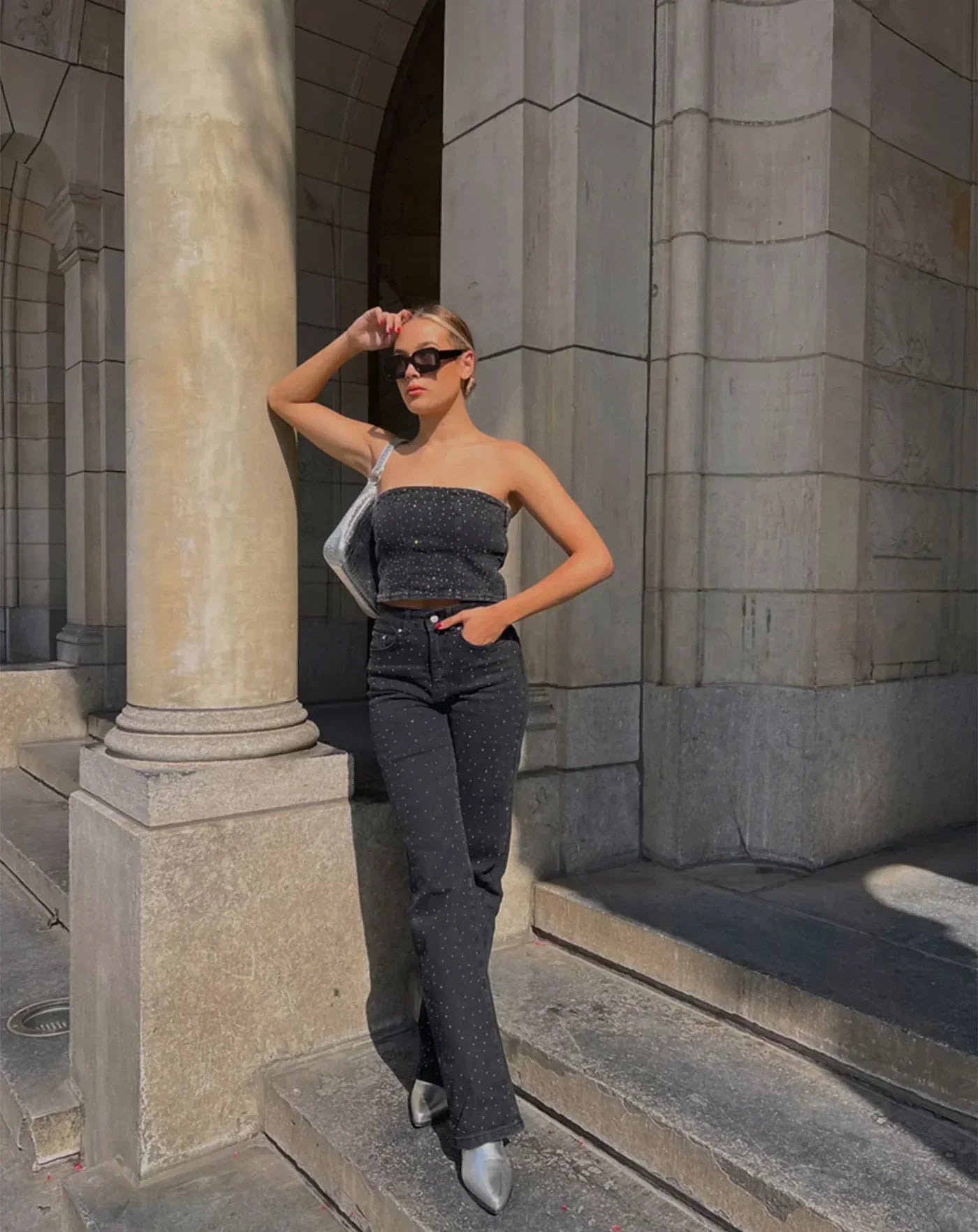 Samantha | Casual denim broek voor dames
