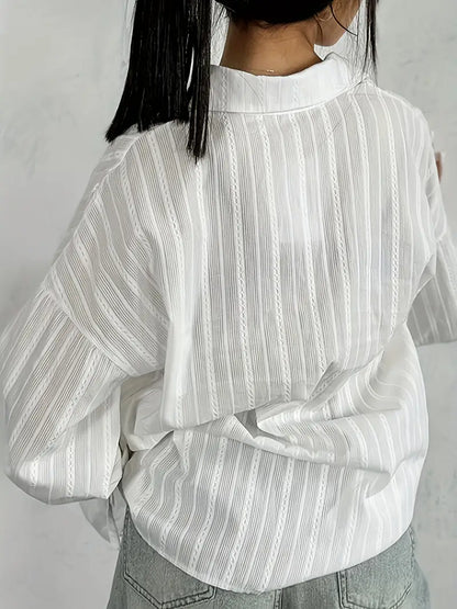 Maisie | Elegante Blouse met Mouwen voor Dames