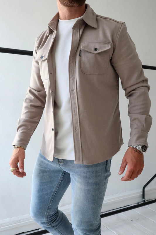 Blake | Overhemdjack met knopen voor heren