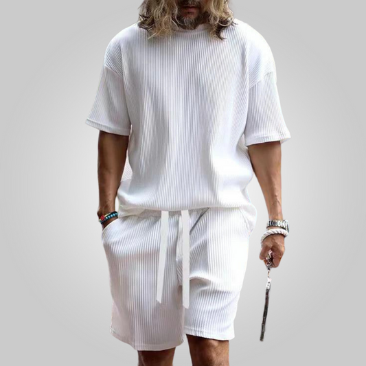 Patrick | Relaxte Casual T-shirt & Shorts Set