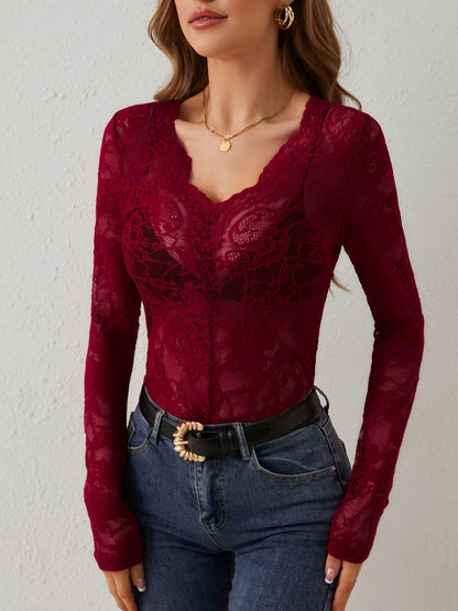 Ashlyn | Stijlvol en Comfortabel Kantshirt