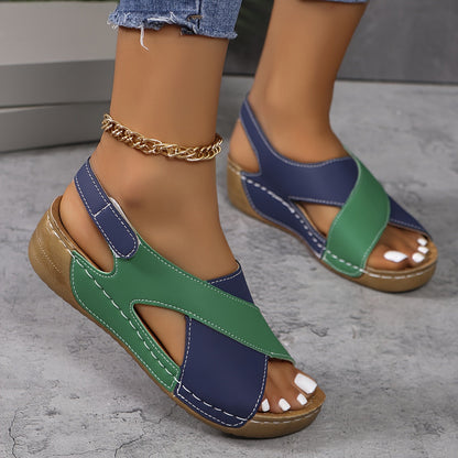 Sarah | Leren Orthopedische Sandalen