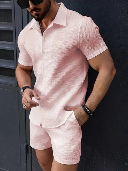 Elijah | Lichtgewicht Zomer Overhemd & Shorts