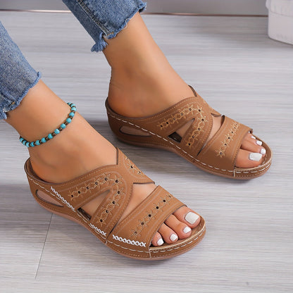 Leilani | Stijlvolle Sandalen met Kruisbandjes