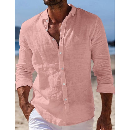 Kingston | Casual Heren Linnen Overhemd