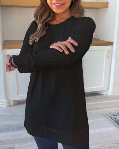 Alicia | Stijlvol Sweatshirt Met Lange Mouwen