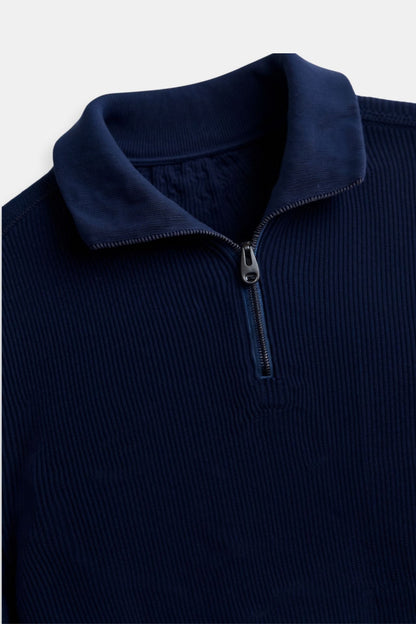 Topman | Klassieke gebreide ziptrui