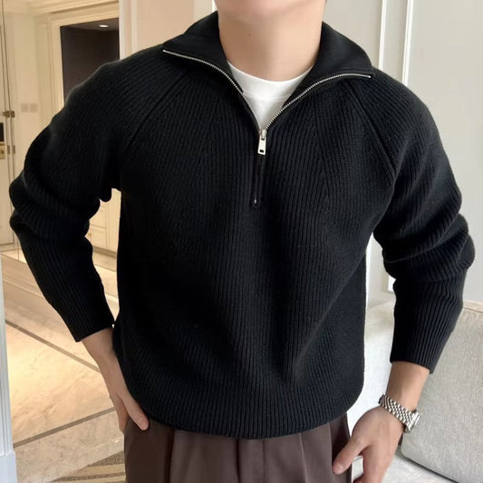 Alex | Heren trui kwart rits