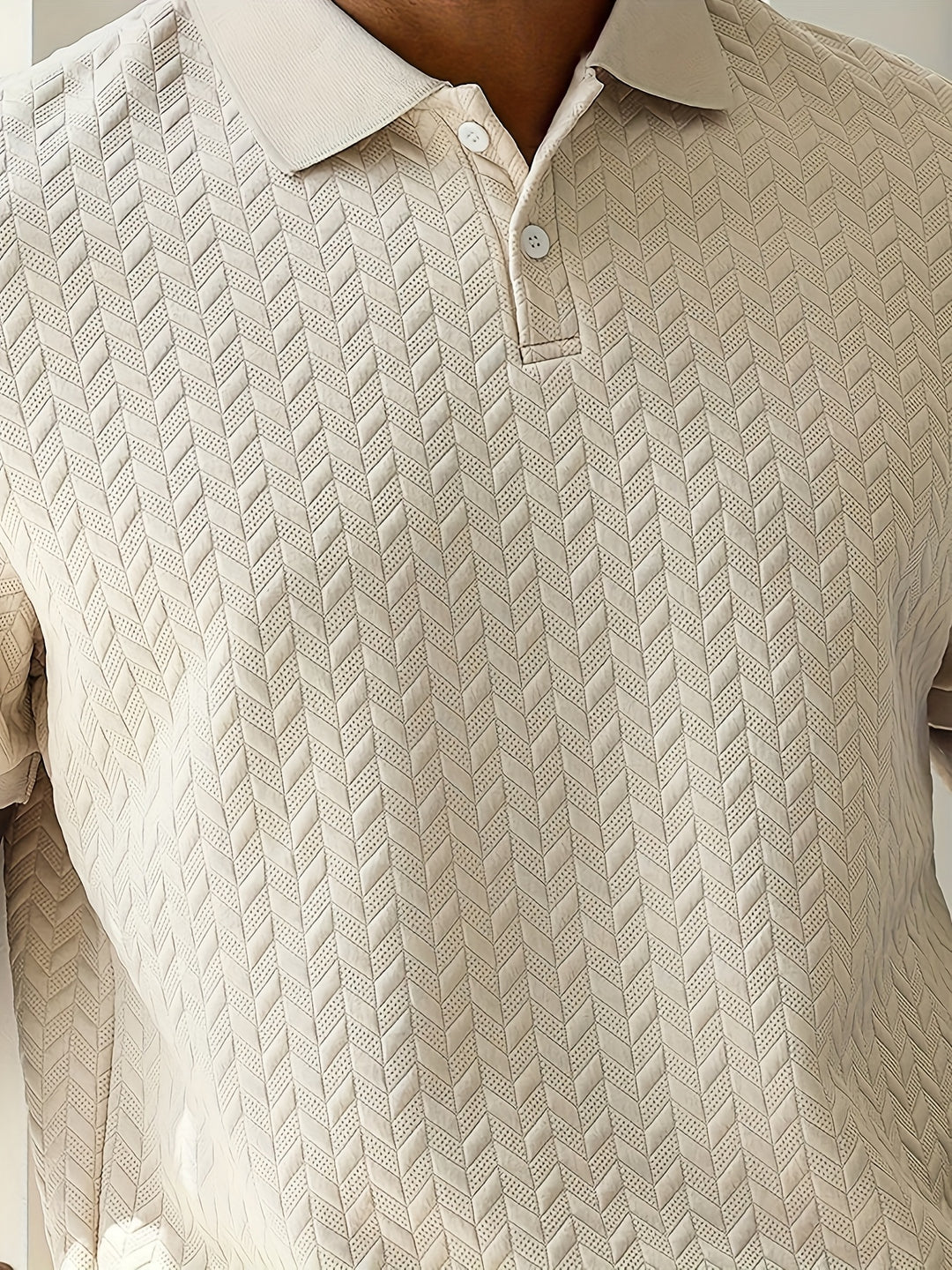 Tristan | Stijlvol gestructureerd poloshirt
