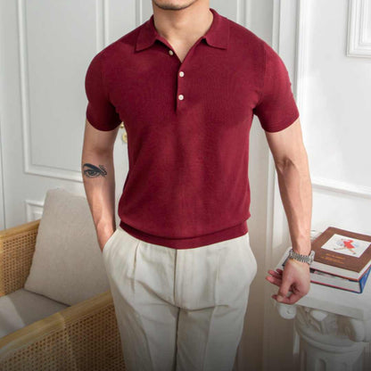 Dylan | Stijlvolle Slim Fit Polo Voor Heren