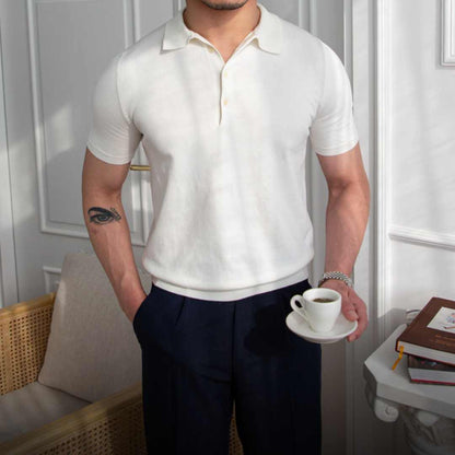 Dylan | Stijlvolle Slim Fit Polo Voor Heren