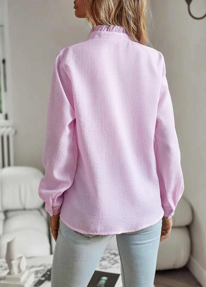 Alena | Blouse met Knopen voor Dames