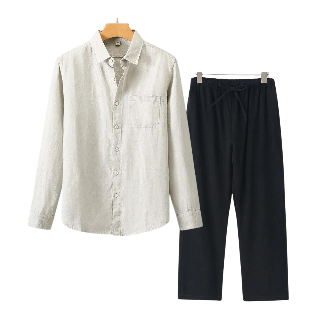 Jasper | Comfortabele set met lange mouwen