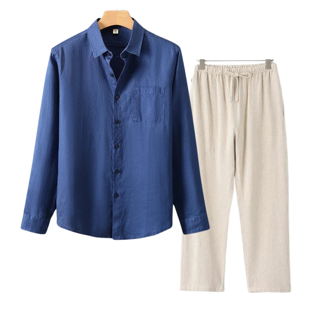 Jasper | Comfortabele set met lange mouwen