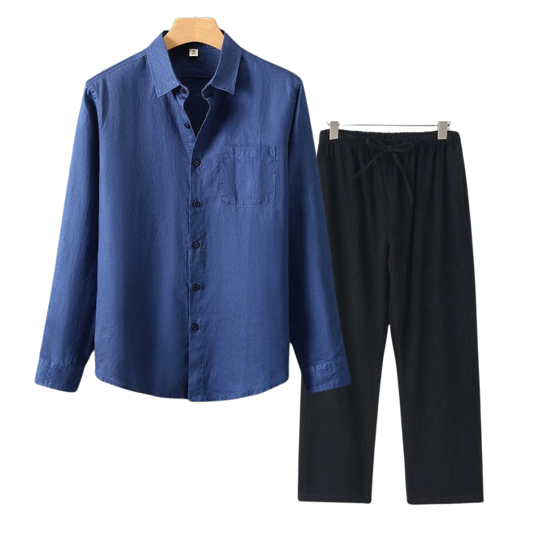 Jasper | Comfortabele set met lange mouwen