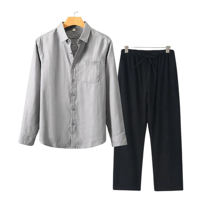 Jasper | Comfortabele set met lange mouwen