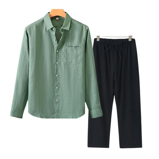Jasper | Comfortabele set met lange mouwen