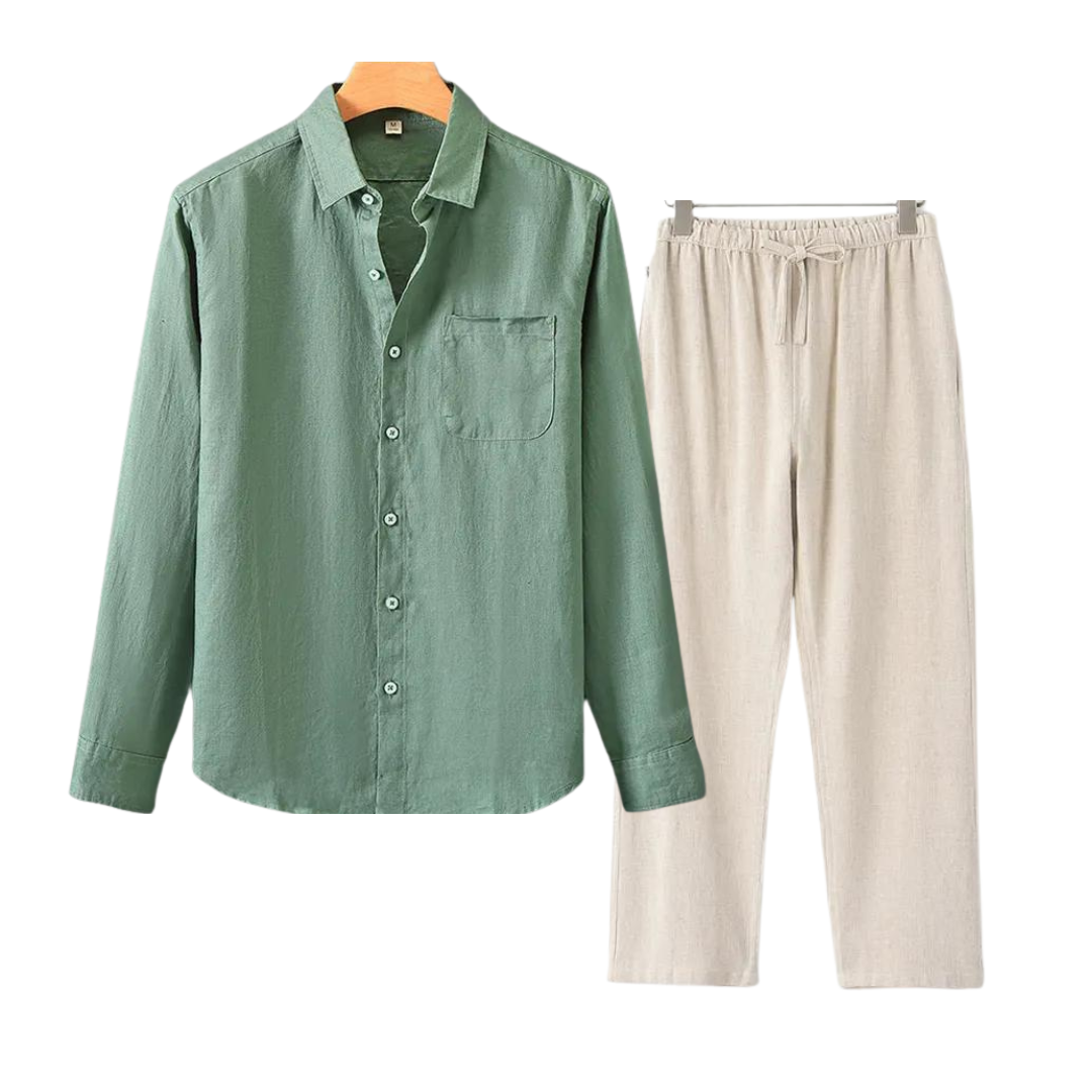 Jasper | Comfortabele set met lange mouwen