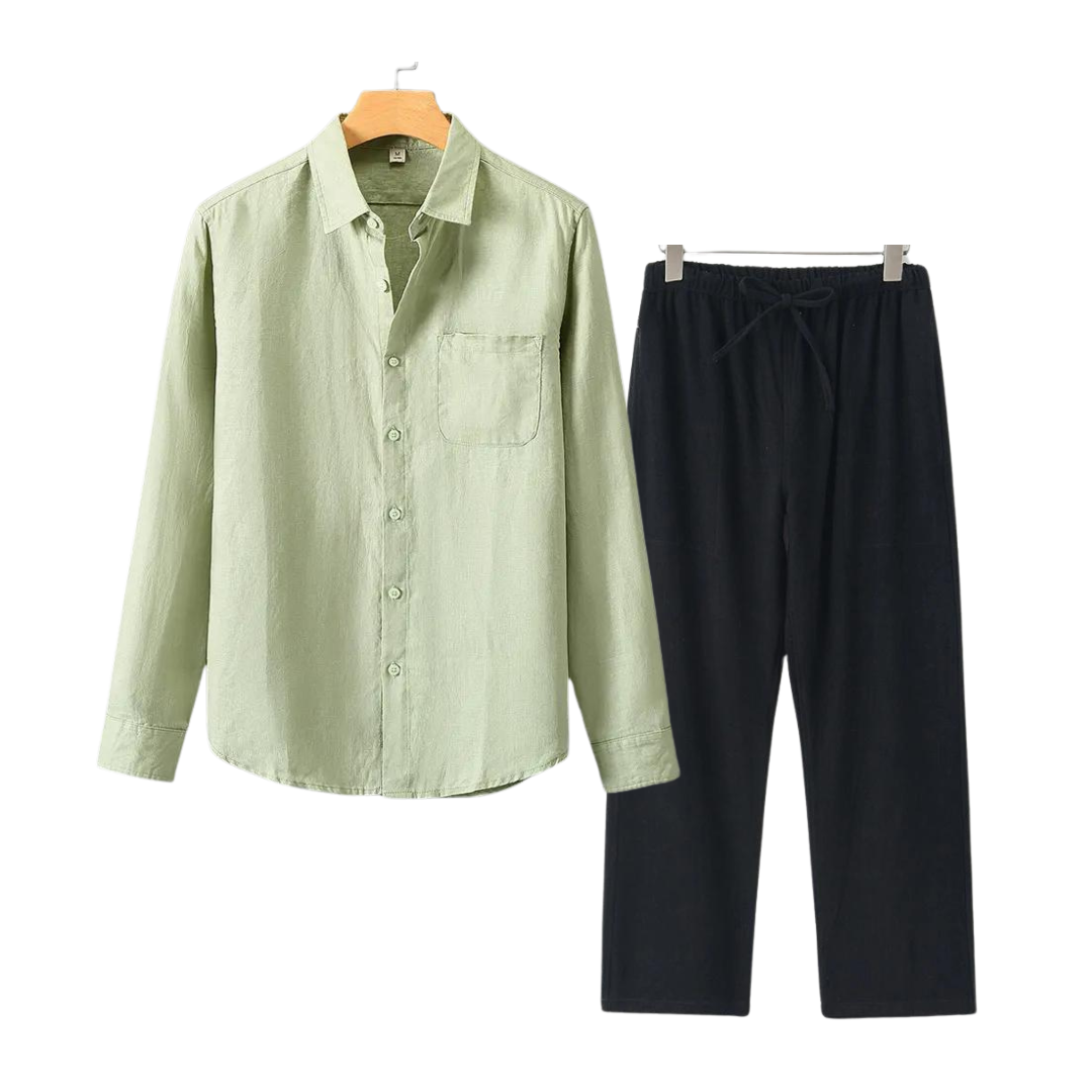 Jasper | Comfortabele set met lange mouwen