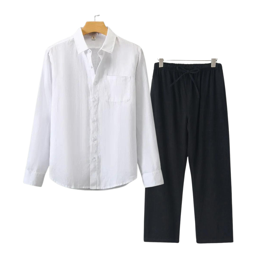 Jasper | Comfortabele set met lange mouwen
