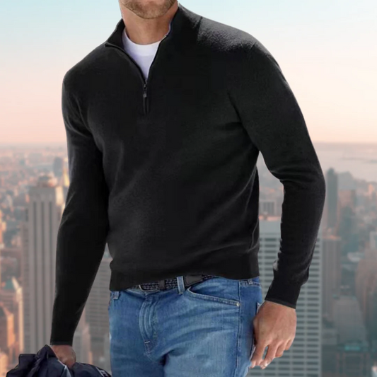 Topman | Heren sweatshirt met kwart rits