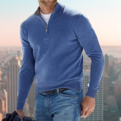 Topman | Heren sweatshirt met kwart rits