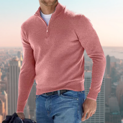 Topman | Heren sweatshirt met kwart rits