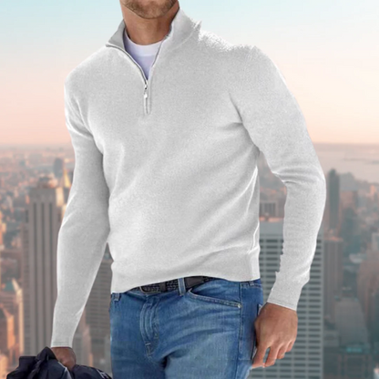 Topman | Heren sweatshirt met kwart rits