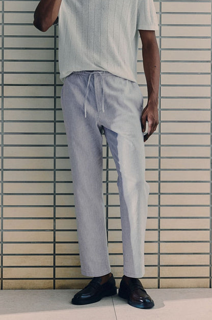 Edward | Casual Relaxed-Fit Herenbroek