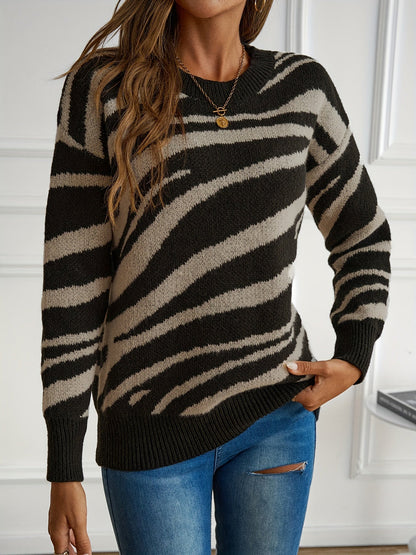 Riley | Stijlvolle Trui Met Print Dames
