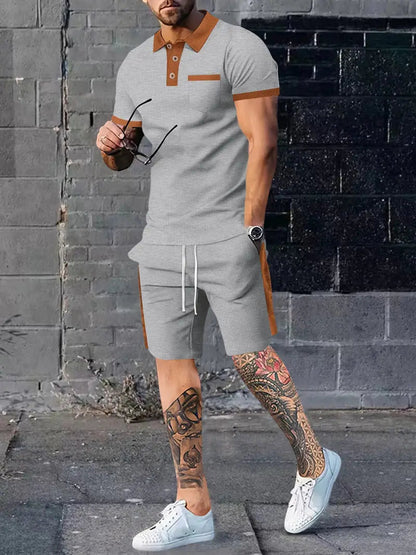 Tristan | Stijlvolle Casual Polo & Shorts Set