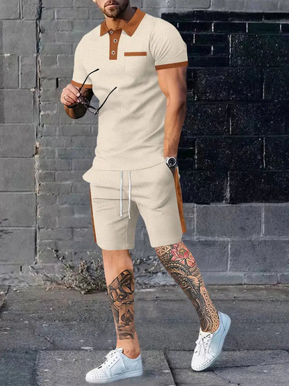 Tristan | Stijlvolle Casual Polo & Shorts Set