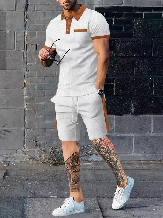Tristan | Stijlvolle Casual Polo & Shorts Set