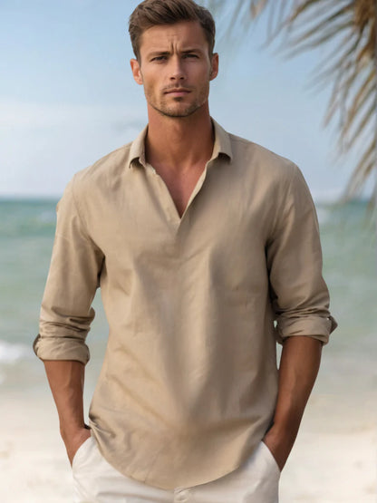 Jacob | Heren Zomer Linnen Shirt