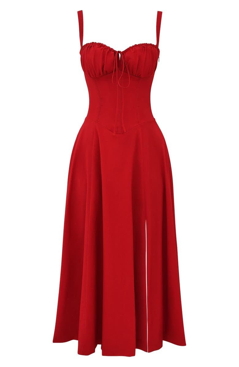 Kiana | Korset Midi Jurk