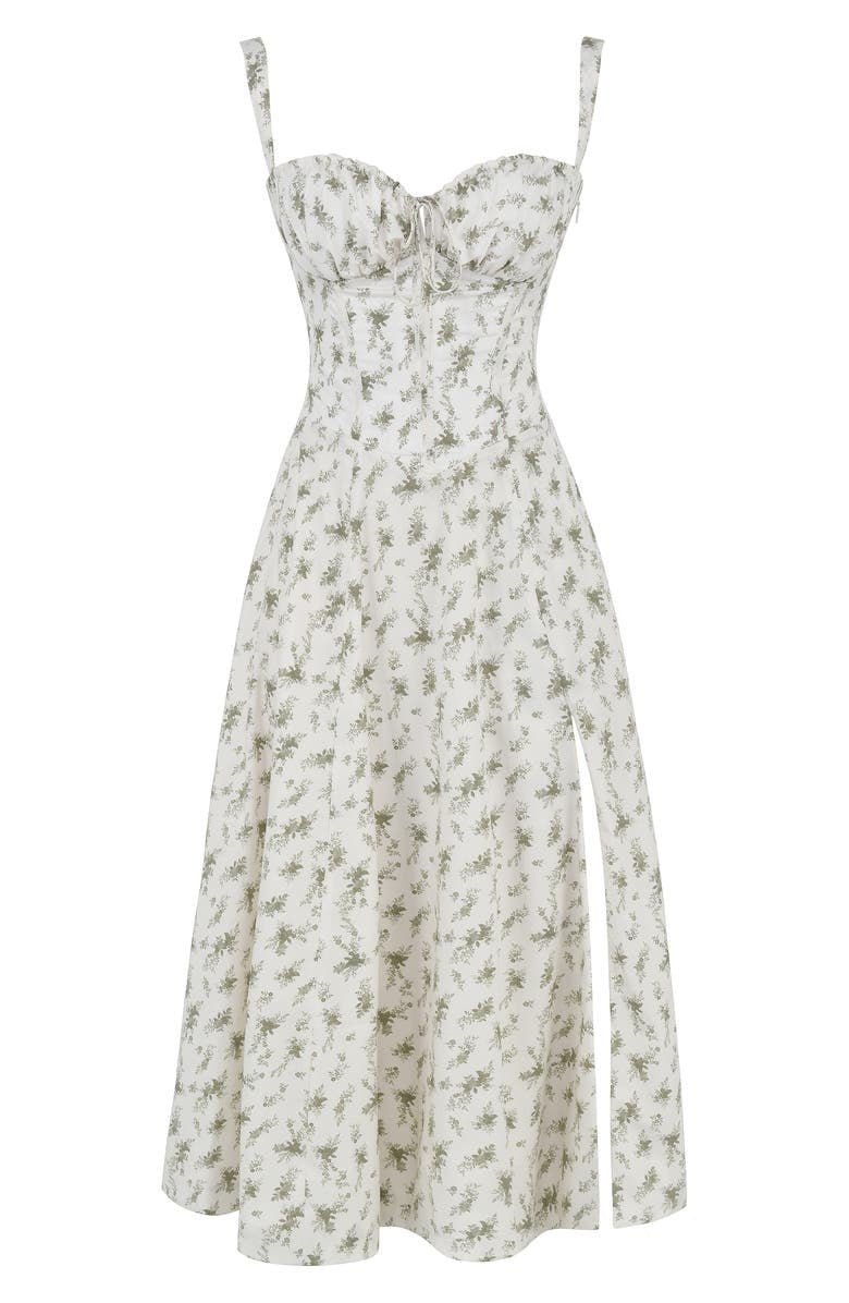 Kiana | Korset Midi Jurk