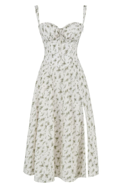 Kiana | Korset Midi Jurk