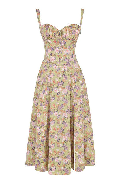 Kiana | Korset Midi Jurk