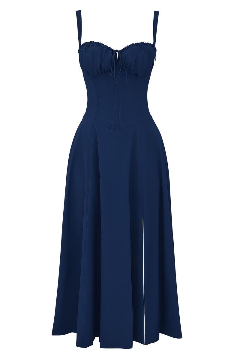 Kiana | Korset Midi Jurk