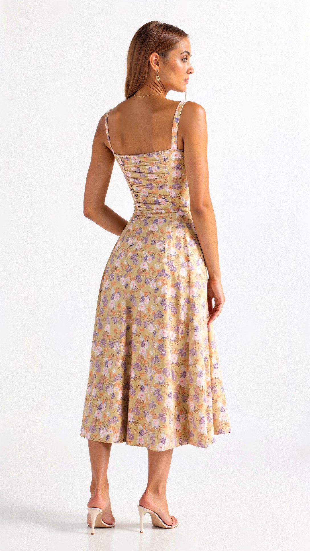 Kiana | Korset Midi Jurk