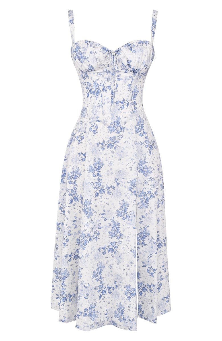Kiana | Korset Midi Jurk
