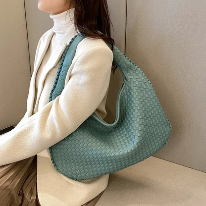 Angelica | Stijlvolle Elegante Gevlochten Handtas