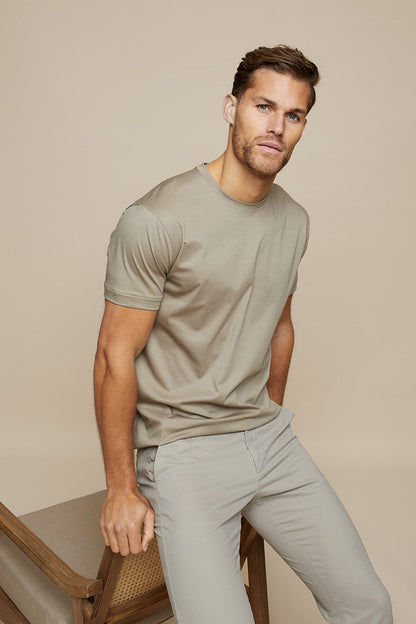 Jonathan | Stijlvolle Luxe T-Shirt Voor Heren