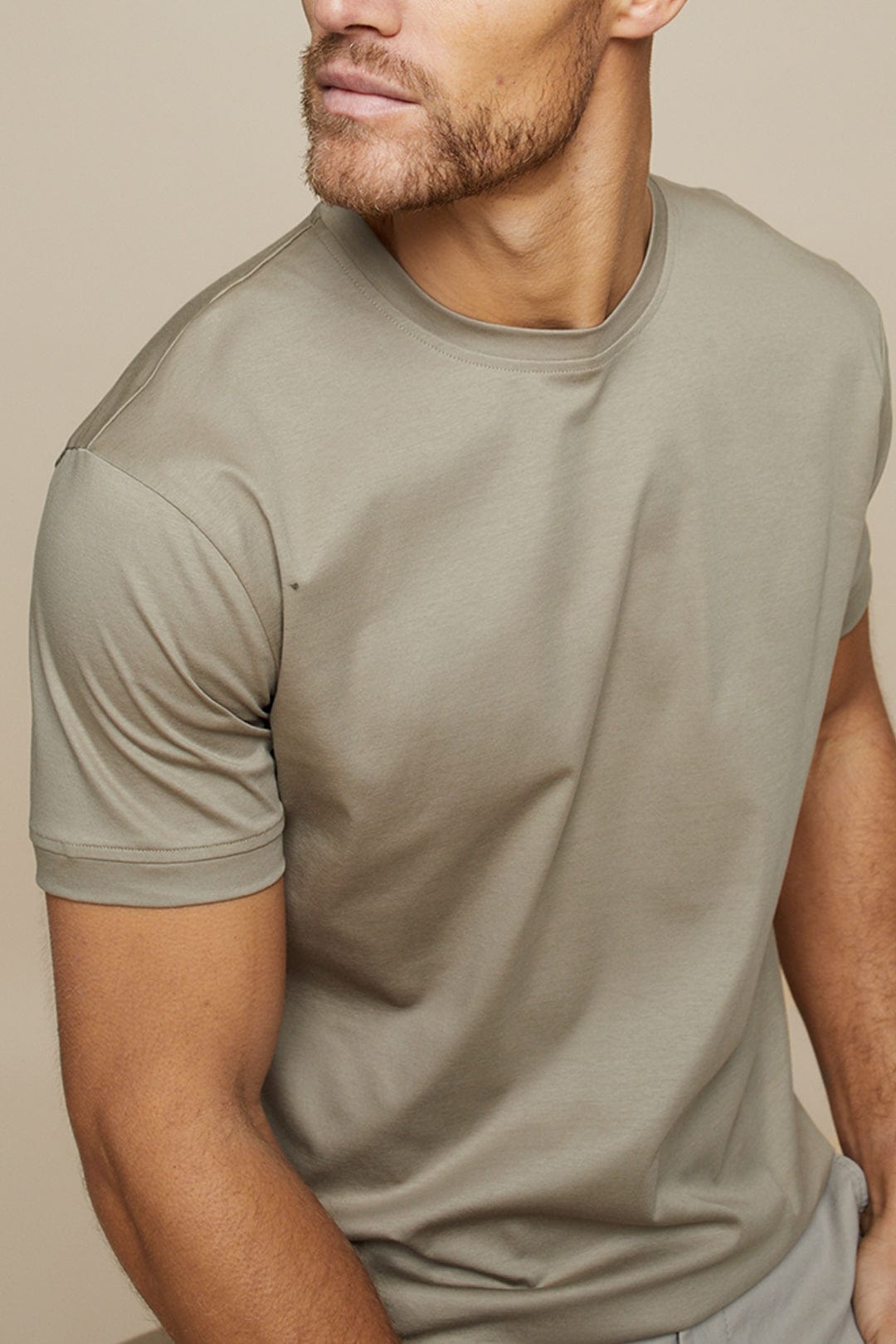 Jonathan | Stijlvolle Luxe T-Shirt Voor Heren