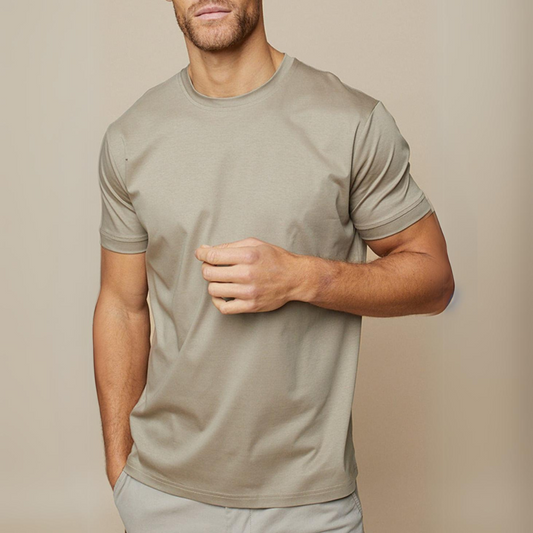 Jonathan | Stijlvolle Luxe T-Shirt Voor Heren